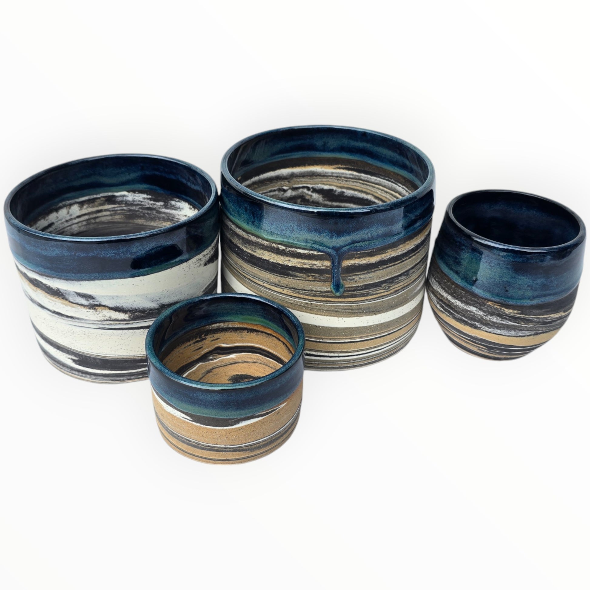 Tui – Clay Planters Inspired by the Tūī - Hello Plants