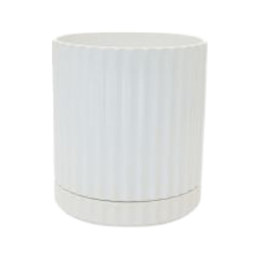Medium Athens Planter - White - Hello Plants