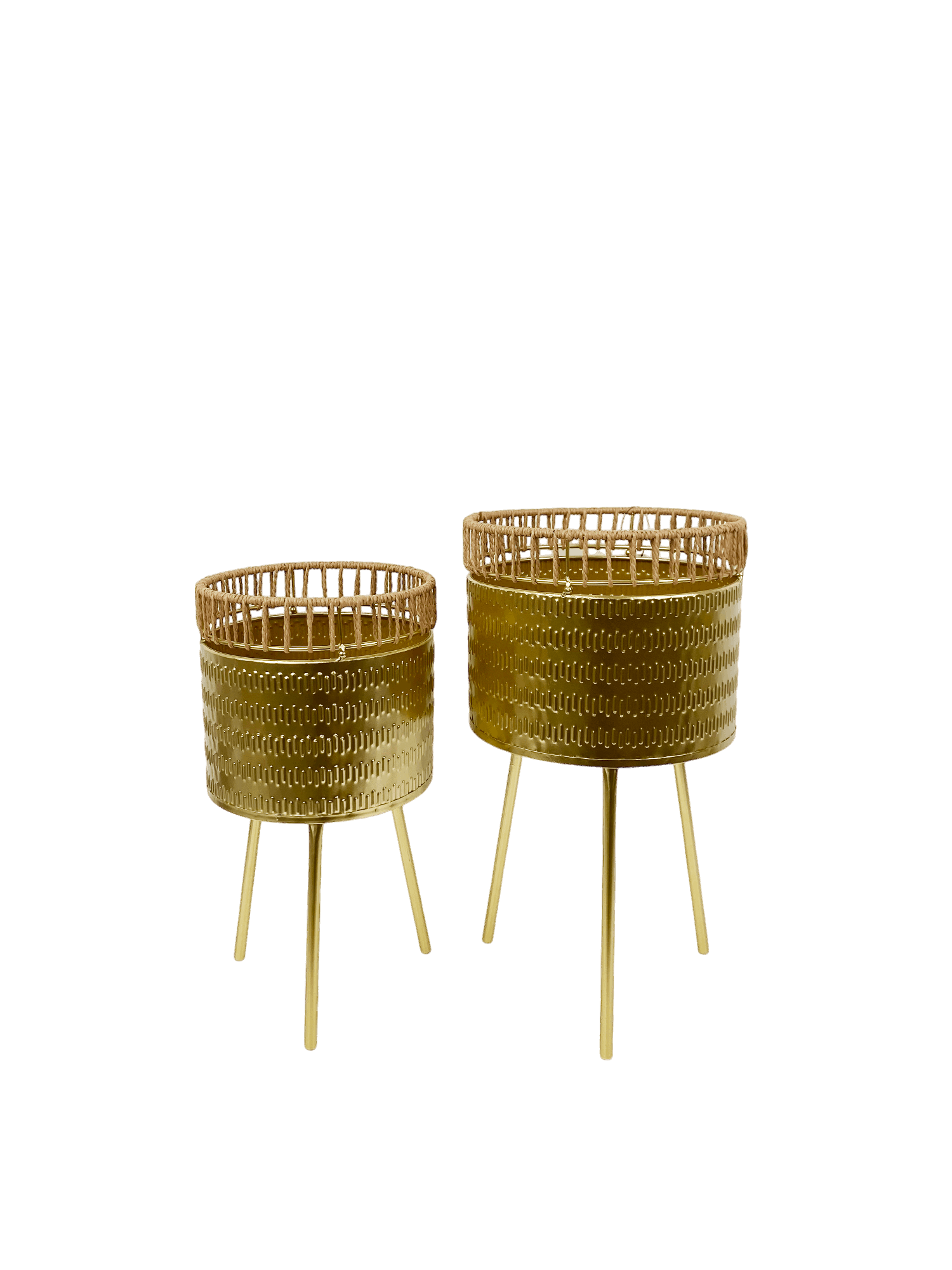 gold plant pot nz Buy Metal Planters | Golden Metal Pots
