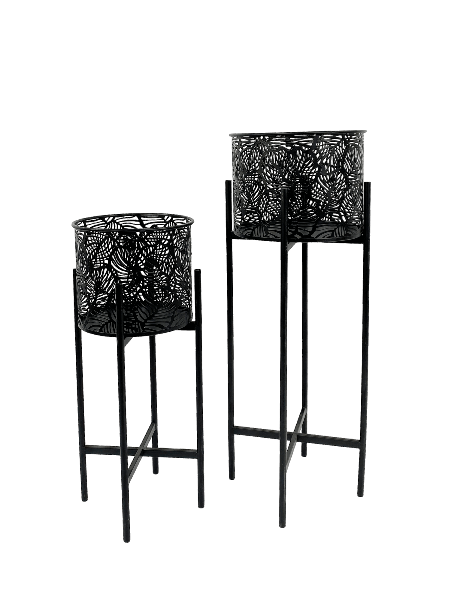 Leaf Design Planter | Planter with Stand | Hello Plants