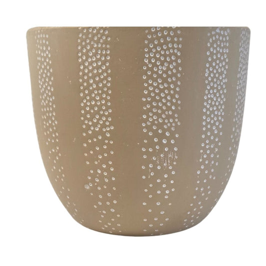 Modern Stone Planter | Perforated Stone Planter | Hello Plants