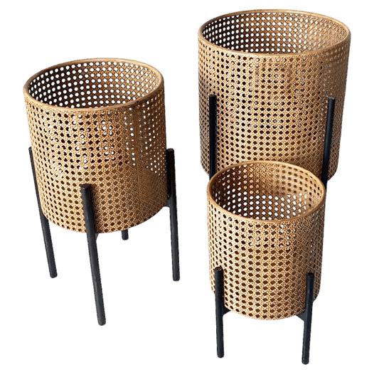 Modern Metal Planters | Perforated Metal Planters | Hello Plants