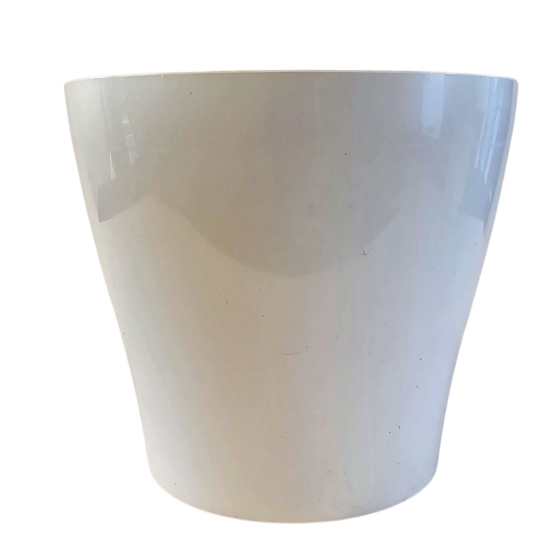 White Plastic Planter | Modern Plastic Planter | Hello Plants