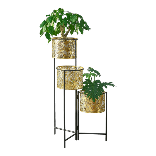 Exquisite Gold Leaf Planter | Exquisite Gold Planter | Hello Plants