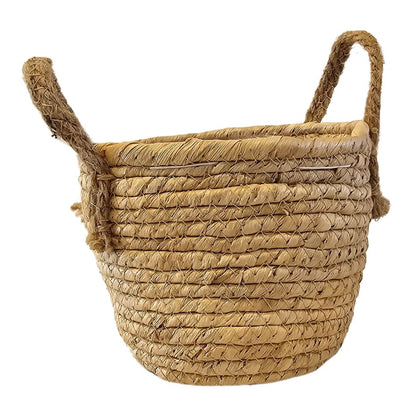 Fiber Basket Planter | Natural Fiber Basket Planter | Hello Plants