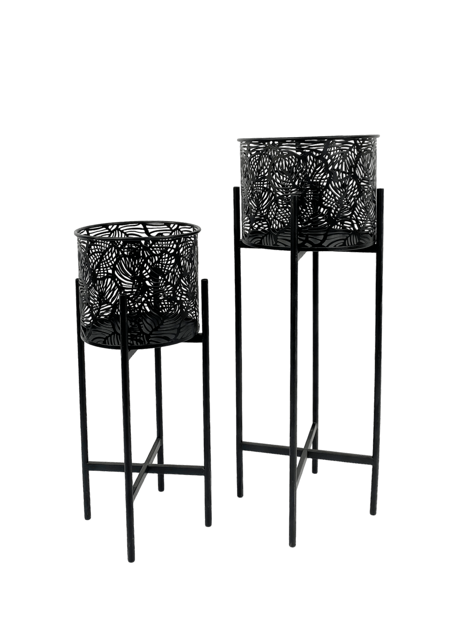 Leaf Design Planter | Planter with Stand | Hello Plants